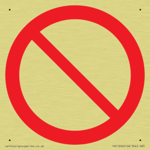 P001 Prohibition: General